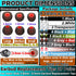 HuGuWdy 54Pcs 3.8mm -5.1mm) 27 Earbud Replacement TipsEar Bud Rubber Tips Silicone Earbud Tips Earbud Covers Silicone