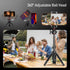 CYNOVA 3-in-1 Mini Extension Pole Tripod with Phone Holder, Handheld Tripod Selfie Stick, All-in-One Kit