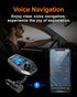 Upgraded Bluetooth FM Transmitter for Car, Wireless Radio Adapter Kit with 1.8" Color Display, Fast Charging