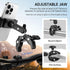 ATUMTEK 1/4" 3/8" 360 GoPro/Insta360/INSTAX/DJI Super Camera Clamp Mount with and Threads, Dual Ballhead Magic Arm Ball