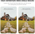 TIKODIDA 10-in-1 Set Phone Camera Lens Kit Macro Wide-Angle Clip-on Lens Universal Mobile Phone Attachment