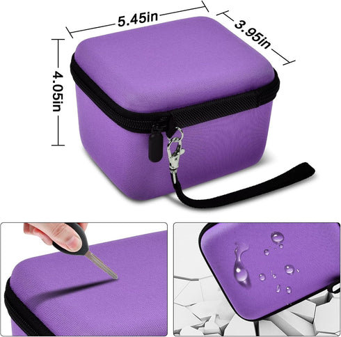 Vlogging Camera Case, Purple for Duluvulu/TEBNGIHNM/zheozeig/Oiadek 4K Digital Cameras for Youtube, Carrying Storage