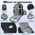 RAINSMORE Camera Backpack for Photographers, DSLR SLR Cases with Waterproof Rain Cover & Laptop Compartment