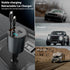 Multi Retractable Car Charger, 4 in 1 Fast Charger 100W with 2.6FT Cables for iPhone & Samsung Galaxy Devices