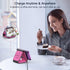 Wireless Charger 3 in 1, RTOPS Magnetic Travel Charging Station for Multiple Devices, Compatible with iPhone 16/15/14