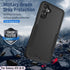 LMDAMZ Galaxy A13 (5G) Rugged Shock Resistant Case, 6.5" Double Layer, with Magnetic Car Mount & 2 HD Screen Protectors