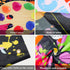 Mocsicka Art Paint Birthday Banner for Kids - Colorful Graffiti Splatter Art Photography Background