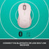 Logitech Signature M550 Wireless Mouse for Small to Medium Hands, 2-Year Battery, Silent Clicks, Bluetooth, Rose