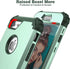 IDweel for iPhone 8 Case with Tempered Glass Screen Protector, 3 in 1 Shockproof Slim Hybrid Heavy Duty Cover