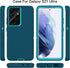 MXX Case Compatible with Galaxy S21 Ultra, 3-Layer Heavy Duty Body Bumper Cover for Samsung Galaxy S21 Ultra 5G