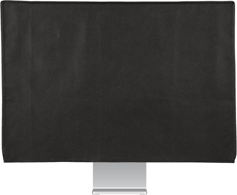 31-32" kwmobile Monitor Cover Compatible with monitor - Dust Cover Computer Screen Protector - Black