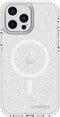 Prodigee Superstar Clear + Mag Case for Apple iPhone 14 & 13 | 6.1 inch | Sparkle Glitter | Shockproof | Wireless