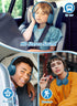 DyBaxa Kids Headphones - Foldable On-Ear, 94dB Volume Limiter, 3.5mm Jack, Dark Blue, Perfect for School & Travel.