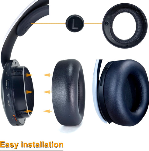 PS5 Ear Cushion, Defean Replacement Ear Pads for Sony PS5 Wireless Headphone, PULSE 3D Headset