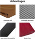 Speaker Grill Cloth, Stereo Fabric Replacement for Acoustic Equipment, Dustproof and Scratch-Resistant (45" x 54",