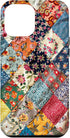 iPhone 14 Pro Max Case Patchwork Quilt Design for Quilters Crafters Sewers Grandma