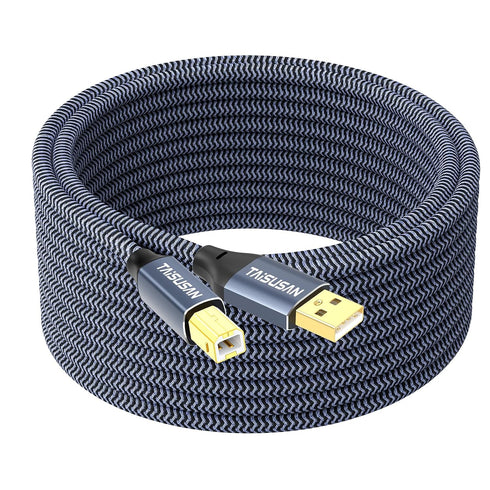 6ft USB A to B Printer Cable - High Speed Cord Compatible