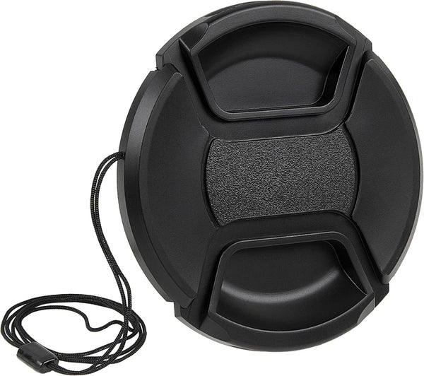 Fotodiox Inner Pinch Lens Cap, Lens Cover with Cap Keeper, 82mm