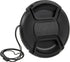 Fotodiox Inner Pinch Lens Cap, 86mm, with Cap Keeper