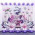 2 Pcs Silver Metallic Tinsel Foil Fringe Curtains, 3.28 ft x 6.56 ft Streamers for Party Decorations Supplies