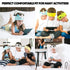 CozyPhones Kids Headphones, Volume Limited with Thin Speakers & Soft Fleece Headband - Perfect for Toddlers & Children