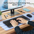 KOPJIPPOM 2.4GHz Silent Wireless Keyboard and Mouse Combo - Keyboard with Large Print Cover, Full-Sized Ergonomic