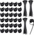 Molain Magnetic Zip Tie Mounts, 30Pcs Magnetic Clips with 200Pcs Magnetics Cable Ties,