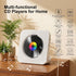 Gueray CD Player Portable Bluetooth Desktop CD Player for Home with Timer Built-in HiFi Speakers with LCD Screen