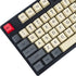 YMDK Dye Sub Carbon 96 84 ANSI ISO Keycaps - OEM Profile Thick PBT Mac Keycap Set for MX Keyboards