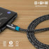 Nimble PowerKnit USB-C to USB-C Fast Charging Cable (3M, Durable Flex Fabric) for MacBook, Laptops, iPad Pro, Android