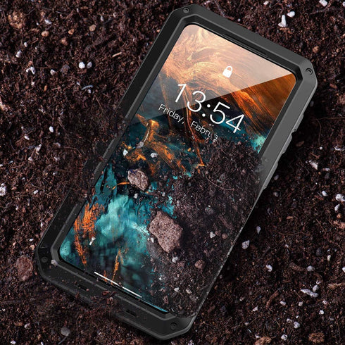 Marrkey for Galaxy S21 Case, Full Body Protective Cover Heavy Duty Shockproof Tough Armour with Screen Protector