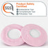 Geekria 2 Pairs Knit Headphones Ear Covers, Washable & Stretchable Sanitary Earcup Protectors for Over-Ear Headsets,