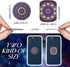 Weewooday 24 Pieces Metal Plates for Phone Magnet Car Holder with Adhesive Mount for Magnetic Mounts, 12 Rectangle and