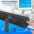 Pyle TV Speaker, Quality Audio Soundbar with Bluetooth, Support 4K & HDMI TVs, Wall Mountable, 32" with Remote Control