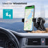 ORIbox Car Phone Mount, Dashboard Holder with Washable Strong Sticky Gel Pad for All Cell Phones.