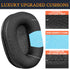 SOULWIT Mesh Fabric Earpads Replacement for BlueParrott B450/S450 (450XT 450 XT) Bluetooth Headset, Noise Cancelling