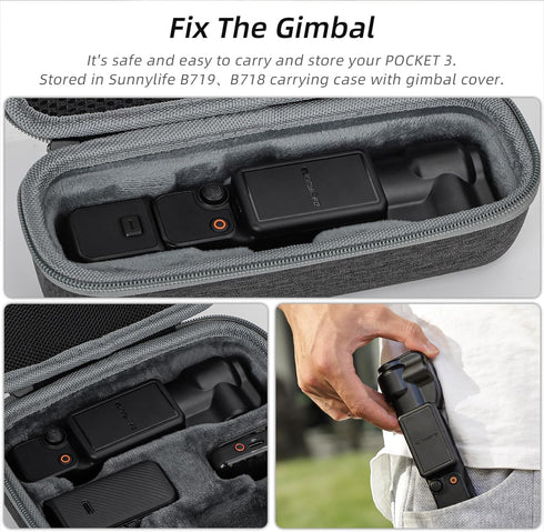 Osmo Pocket 3 Screen Protector Cover Case for DJI OSMO Pocket 3 Accessories, Camera Lens Protector Cap