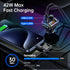 Syncwire Bluetooth 5.4 FM Transmitter Car Adapter, 42W, Dual-Mic, HiFi Bass Sound, Fast Charging, Wireless Music Adapter