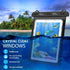 MoKo Waterproof Tablet Case, Dry Bag Pouch for iPad 10th, Pro 11 2022, Mini 6/5/4/3, Galaxy Tab