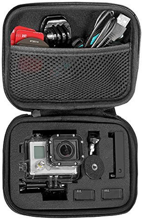 Carrying Case Protective Bag with Water Resistant EVA Compatible with GoPro Hero Models 12, 11, 9, 8, 7, 6, 5