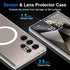 Galaxy S24 Ultra Case, Magsafe Compatible, Non-Yellowing Drop Protection, Slim Shockproof Hard Back Cover - Clear