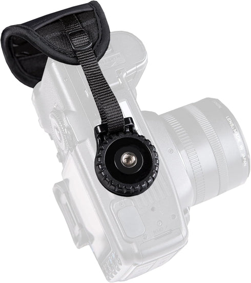 Custom SLR Neoprene Hand Strap with Mount for Mirrorless & DSLR Cameras