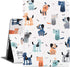 Case for iPad 9th, 8th, and 7th Generation, Multi-Angle Adjustable Stand, Auto Wake/Sleep, Dog Design