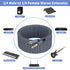 1/4 inch Extension Cable 25ft, Male to Female Stereo Headphone Guitar Extension Cable, Quarter inch Headphone Extension