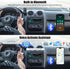 SIXTOP MP3 Single Din Bluetooth Car Radio Stereo Hands-Free Calls Push to Talk Voice Assistant Multimedia Audio System