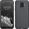 kwmobile Case for Samsung Galaxy A6 (2018) - Soft Slim Metallic TPU Silicone Cover - Metallic Grey