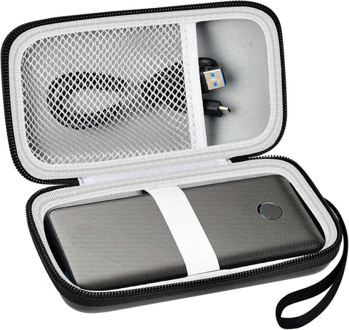Case for Anker Portable Charger, 313 Power Bank (10K) / 523 Power Bank Storage Holder Bag