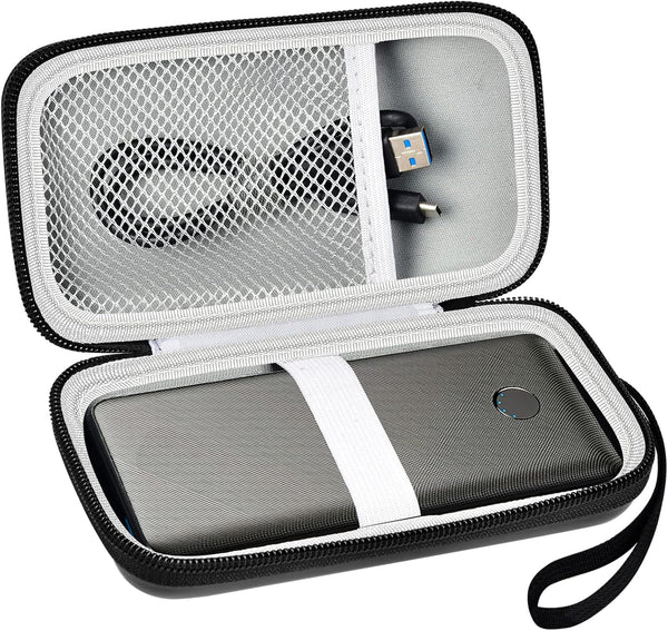 Case for Anker Portable Charger, 313 Power Bank (10K) / 523 Power Bank Storage Holder Bag
