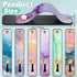 6 Pieces Telescopic Phone Strap Grip Holder, Universal Kickstand for Most Smartphones (Bright Marble)