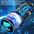 Stuffcool 2Pack USB C Car Charger, 52.5W USB-C & USB-A Power Adapter PD/QC Type C Fast Charging Cigarette Lighter for